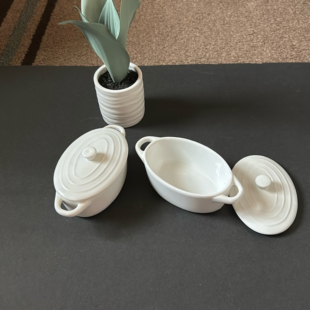 Pier 1 Imports Mini Ovenware Casserole Dishes